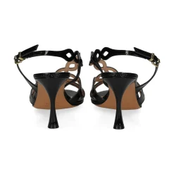 ALBANO Sandalias con tacón de Mujer 5514 NEGRO