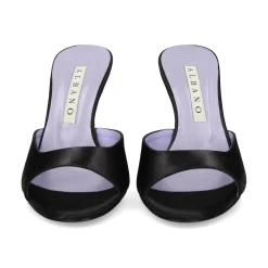 ALBANO Sandalias con tacón de Mujer 3287/4 NEGRO