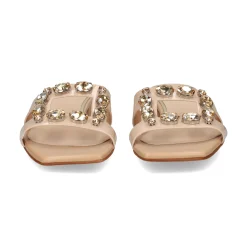 ALBANO Sandalias planas de Mujer 5346 / 3 BEIGE/ORO