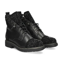 ALMA EN PENA Botines planos de Mujer 751 NEGRO