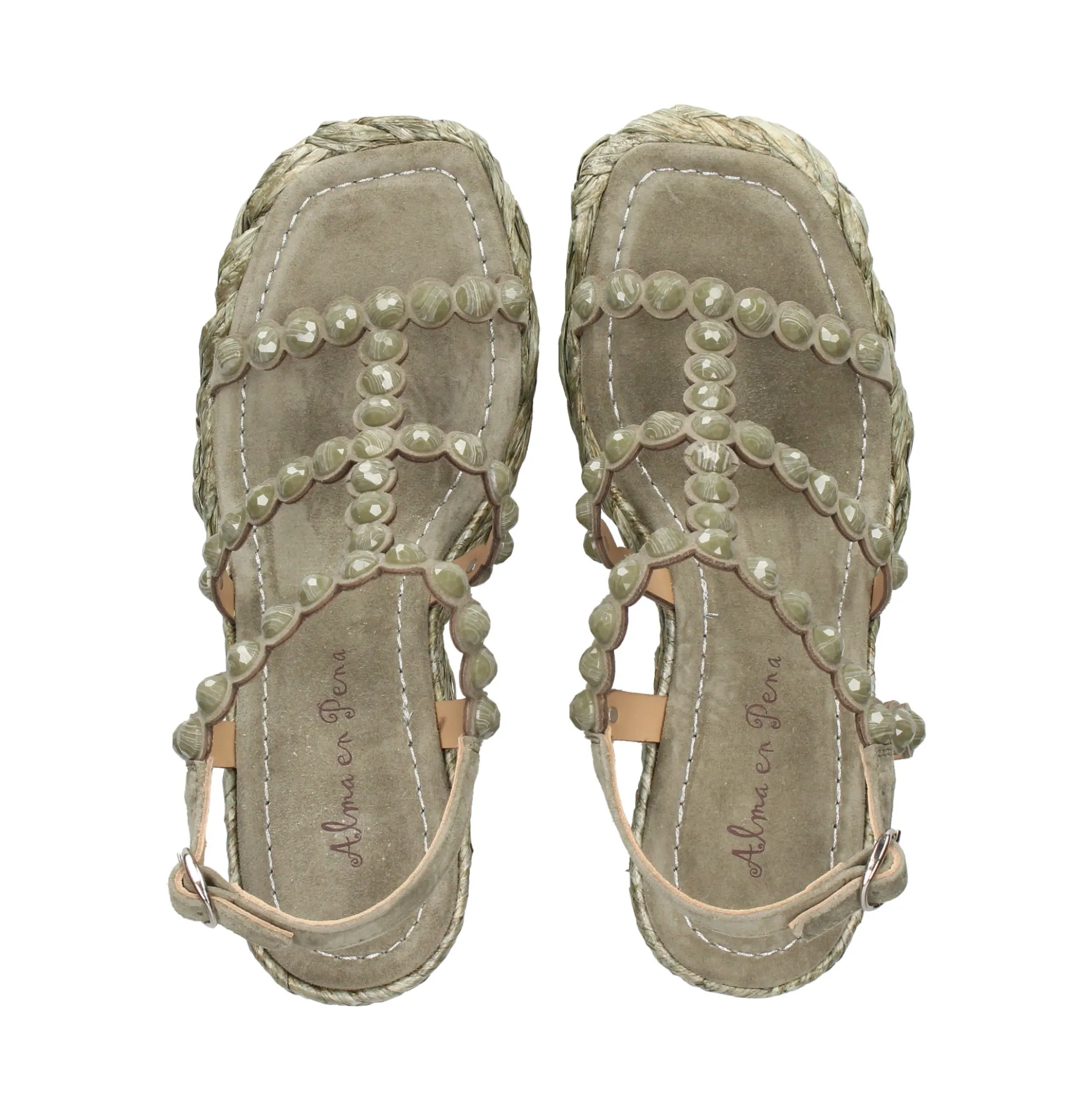 ALMA EN PENA Sandalias cuña de Mujer 517 KAKY