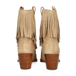 ALPE Botines con tacón de Mujer 502611 08 ARENA