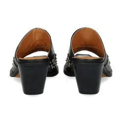 ALPE Sandalias con tacón de Mujer 511303 05 NEGRO