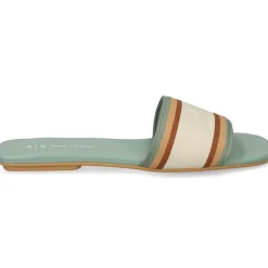 ARMANI EXCHANGE Sandalias planas de Mujer XDP056 00134 GREEN