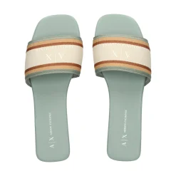 ARMANI EXCHANGE Sandalias planas de Mujer XDP056 00134 GREEN