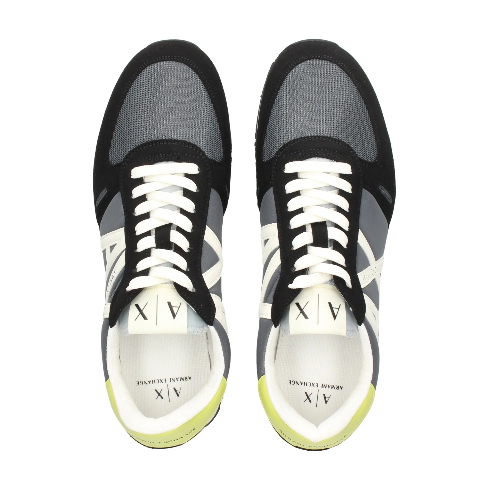 ARMANI EXCHANGE Zapatillas de Hombre XUX017 T699 BLACK+GREY