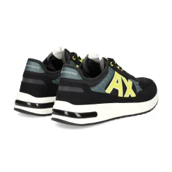 ARMANI EXCHANGE Zapatillas de Hombre XUX090 T699 BLACK+GREY