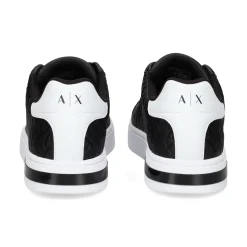 ARMANI EXCHANGE Zapatillas de Hombre XM000140 MC011 BLACK+WHI