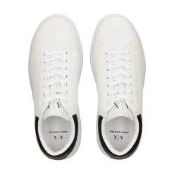 ARMANI EXCHANGE Zapatillas de Hombre XUX123 K488 WHITE+BLAC