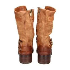 A.S.98 Botines con tacón de Mujer A89215 CALVADOS