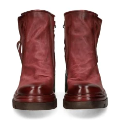 A.S.98 Botines con tacón de Mujer A89230 6580 MADERA