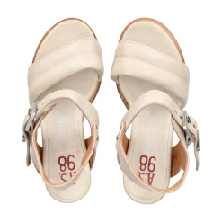 A.S.98 Sandalias con tacón de Mujer 589039 101 6336 ICE