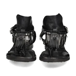 A.S.98 Sandalias planas de Mujer 534010 5102 6002 NERO
