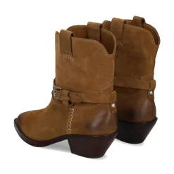 ASH Botines con tacón de Mujer DUSTIN 01 GOLDEN BROWN