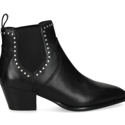 ASH Botines con tacón de Mujer FUNK 001 NEGRO