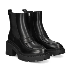 ASH Botines con tacón de Mujer NASTY 001 NEGRO