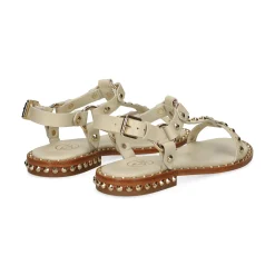 ASH Sandalias planas de Mujer PATSY 001 TALC