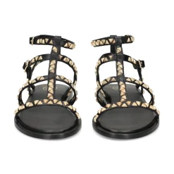 ASH Sandalias planas de Mujer PANDORA 001 NEGRO