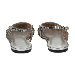 ASH Zapatos planos de Mujer BAZAAR 005 SILVER