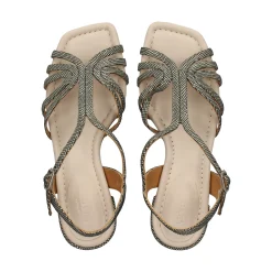 AUDLEY Sandalias con tacón de Mujer 22117 MULTI