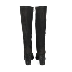 BEFREE Botas con tacón de Mujer SARAY-018 NEGRO
