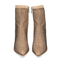 BEFREE Botines con tacón de Mujer ALBA-023 BEIGE