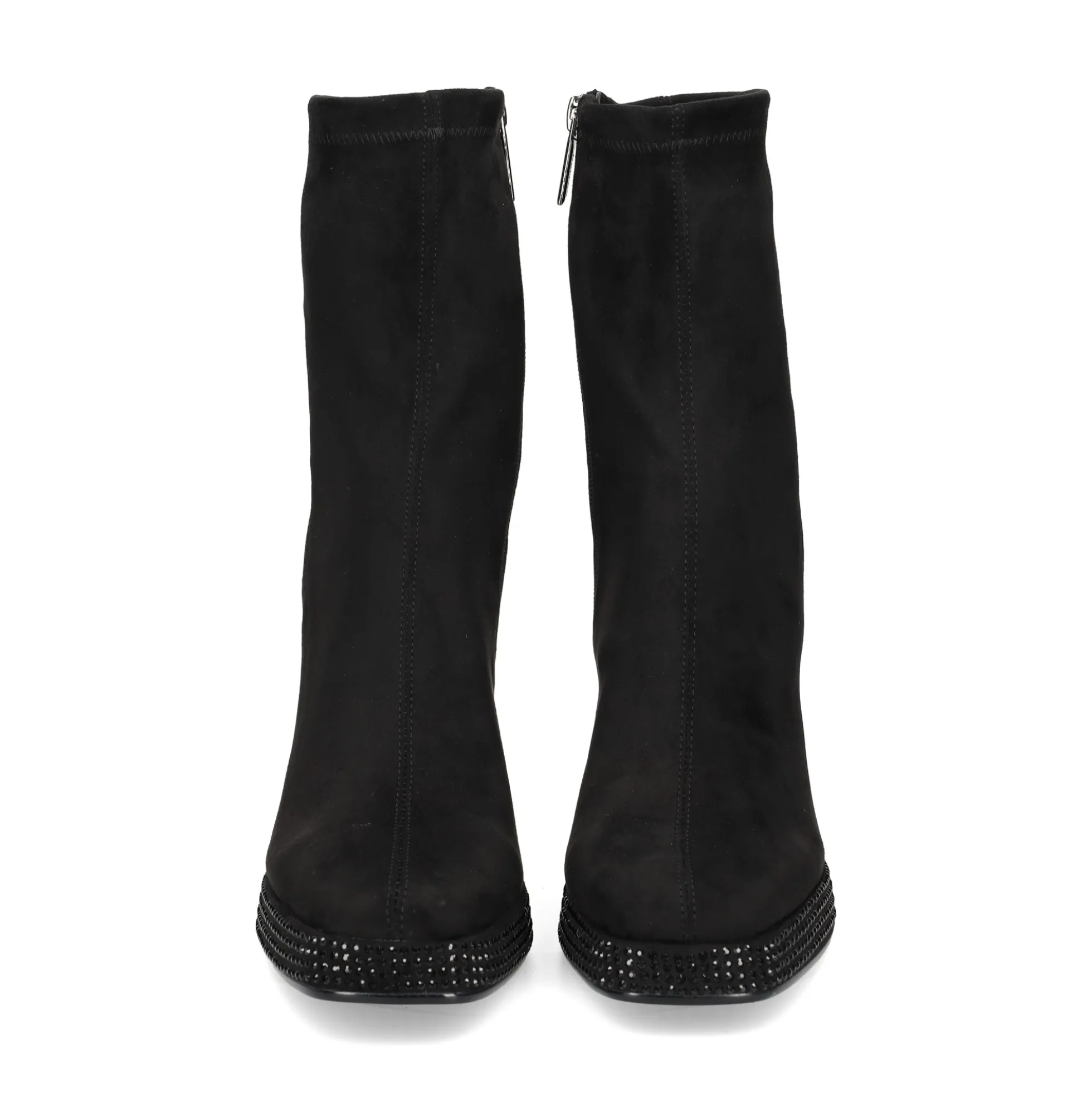 BEFREE Botines con tacón de Mujer SARAY-019 NEGRO