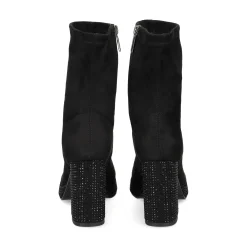 BEFREE Botines con tacón de Mujer SARAY-019 NEGRO