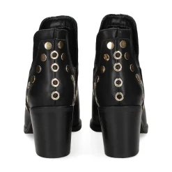 BEFREE Botines con tacón de Mujer NAPOLES-006 NEGRO