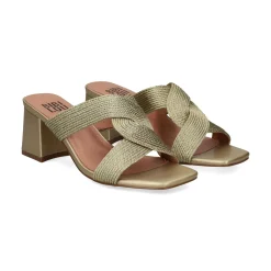 BIBI LOU Sandalias con tacón de Mujer 851Z94HG ORO