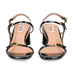 BIBI LOU Sandalias con tacón de Mujer 674Z21VK NEGRO