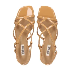 BIBI LOU Sandalias con tacón de Mujer 713Z21VK CAMEL