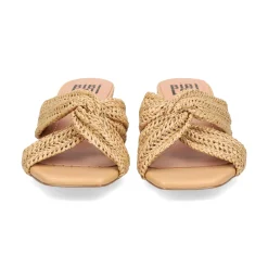 BIBI LOU Sandalias con tacón de Mujer 881Z94HG CAMEL