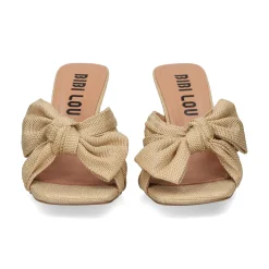 BIBI LOU Sandalias con tacón de Mujer 885Z69HG NATURAL