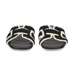 BIBI LOU Sandalias planas de Mujer 760Z87VK NEGRO