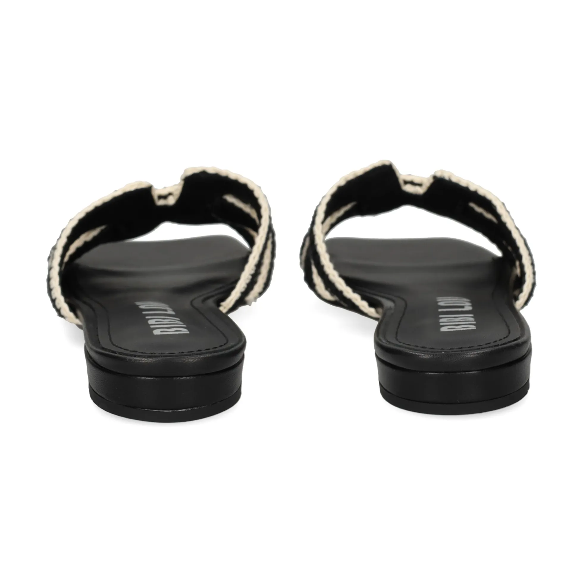 BIBI LOU Sandalias planas de Mujer 760Z87VK NEGRO