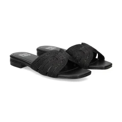 BIBI LOU Sandalias planas de Mujer 875Z94HG NEGRO