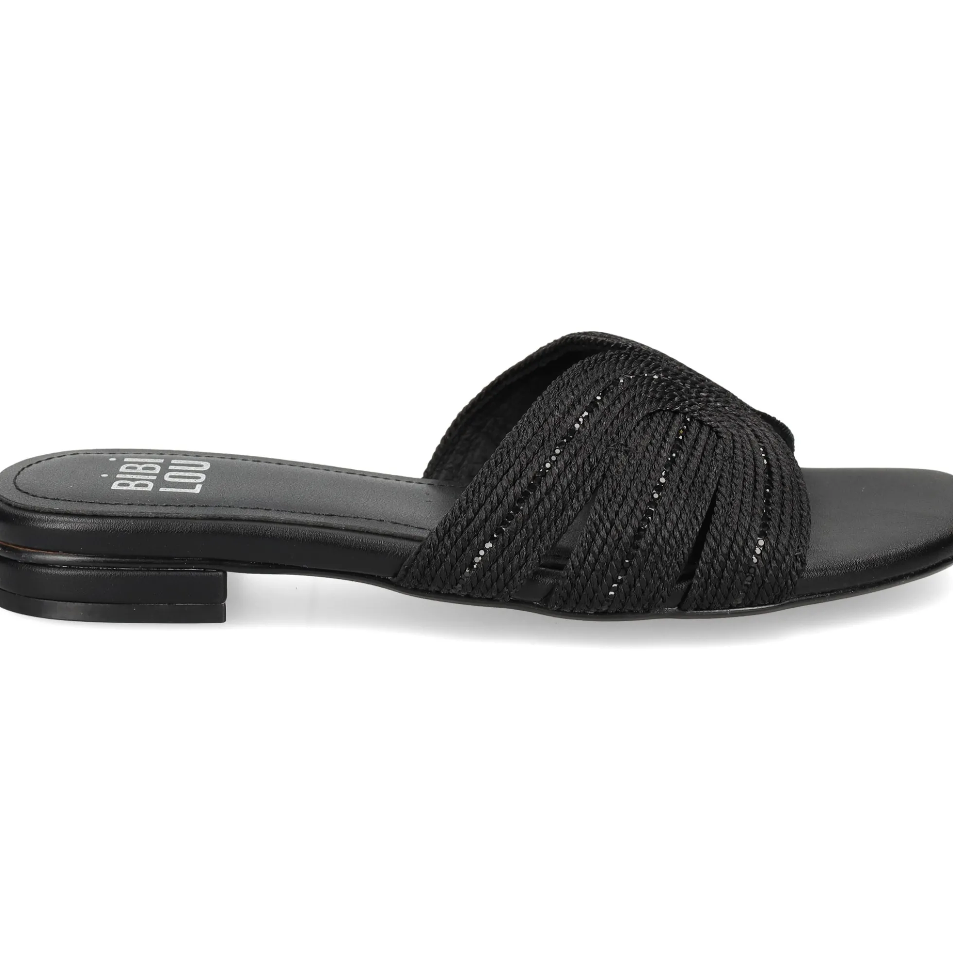 BIBI LOU Sandalias planas de Mujer 875Z94HG NEGRO