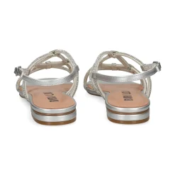 BIBI LOU Sandalias planas de Mujer 859Z00HG PLATA