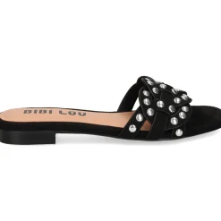 BIBI LOU Sandalias planas de Mujer 868Z83HG NEGRO