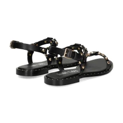 BIBI LOU Sandalias planas de Mujer 824Z80HG NEGRO