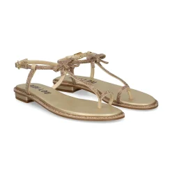 BIBI LOU Sandalias planas de Mujer 845Z00HG ORO