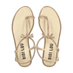 BIBI LOU Sandalias planas de Mujer 845Z00HG ORO