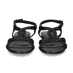BIBI LOU Sandalias planas de Mujer 820Z94HG NEGRO