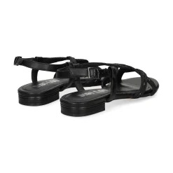 BIBI LOU Sandalias planas de Mujer 820Z94HG NEGRO