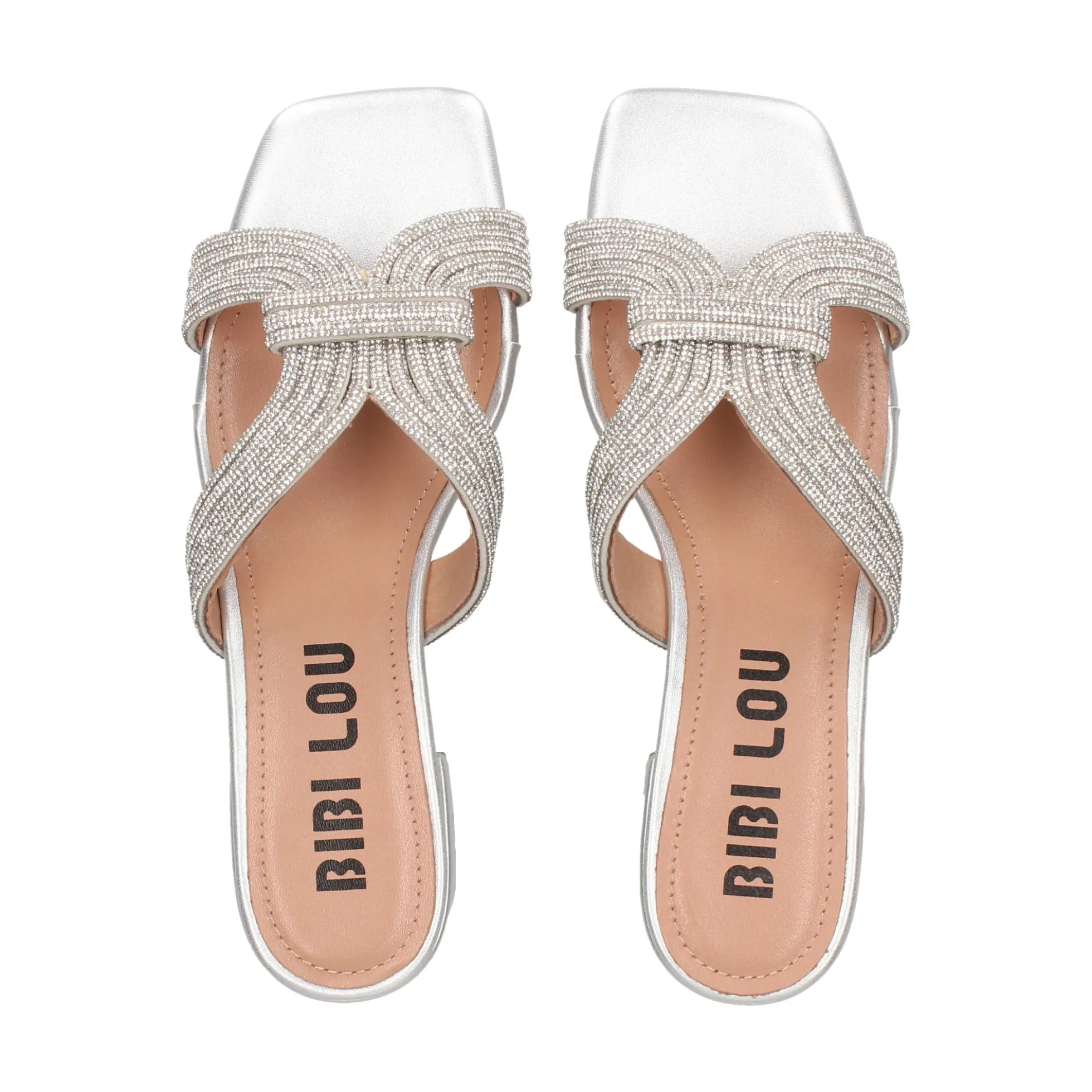 BIBI LOU Sandalias planas de Mujer 842Z00HG PLATA