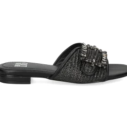 BIBI LOU Sandalias planas de Mujer 870Z94HG NEGRO