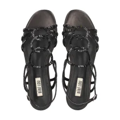 BIBI LOU Sandalias planas de Mujer 584Z00VK NEGRO