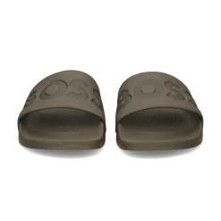 BOSS Sandalias de Hombre Aryeh_Slid_npvlg 302 Dark Green