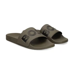 BOSS Sandalias de Hombre Aryeh_Slid_npvlg 210 MEDIUM BROW
